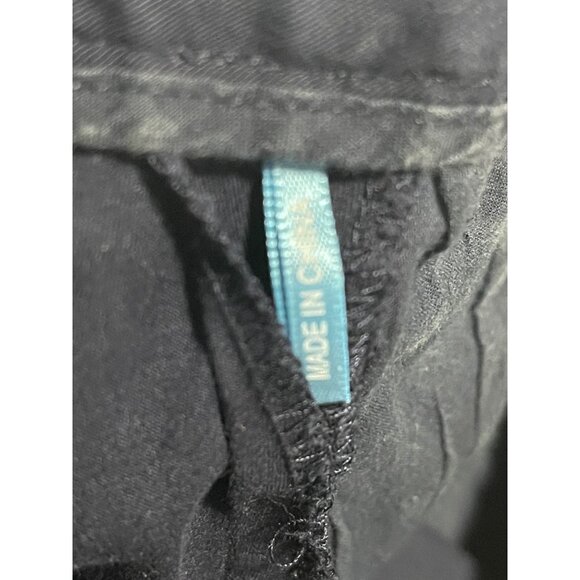 J.McLaughlin Navy Blue Scalloped Hem Cotton Blend Womens Shorts Size 0 - Picture 6 of 6